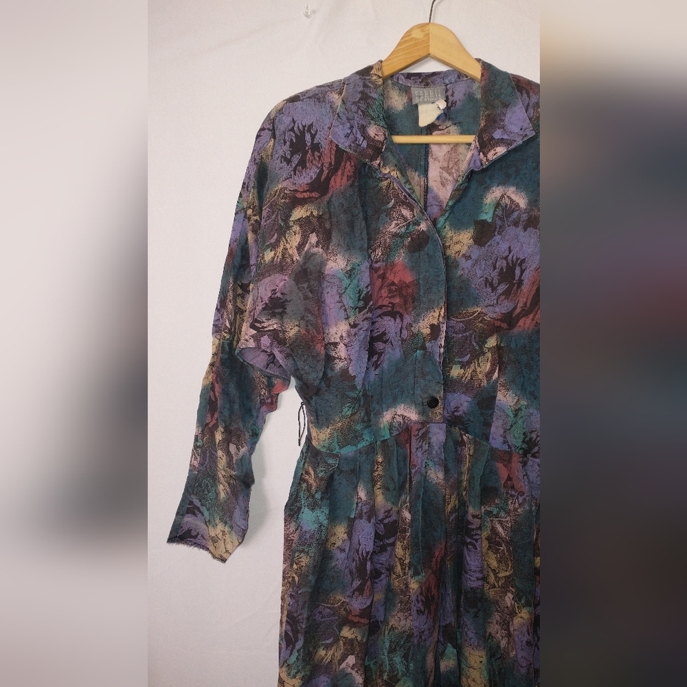 Rabbit Rabbit Rabbit Multicolor Long Sleeve Dress - Picture 2 of 6